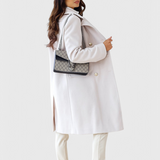 Abrigo de Lana Yara Classic con Silueta Estructurada