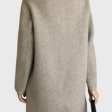 Abrigo de Lana Clásico de Doble Botonadura Camille