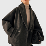 Abrigo Oversized Helena de Tweed