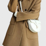 Abrigo de Lana Clásico de Doble Botonadura Camille