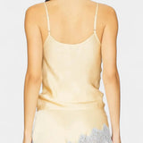 Conjunto Mirren de Satén con Top y Falda Midi