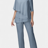 Conjunto Dinah de Dos Piezas con Silueta Femenina sin Esfuerzo