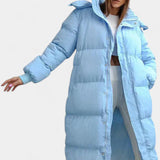 Abrigo Puffer de Invierno Razel con Capucha